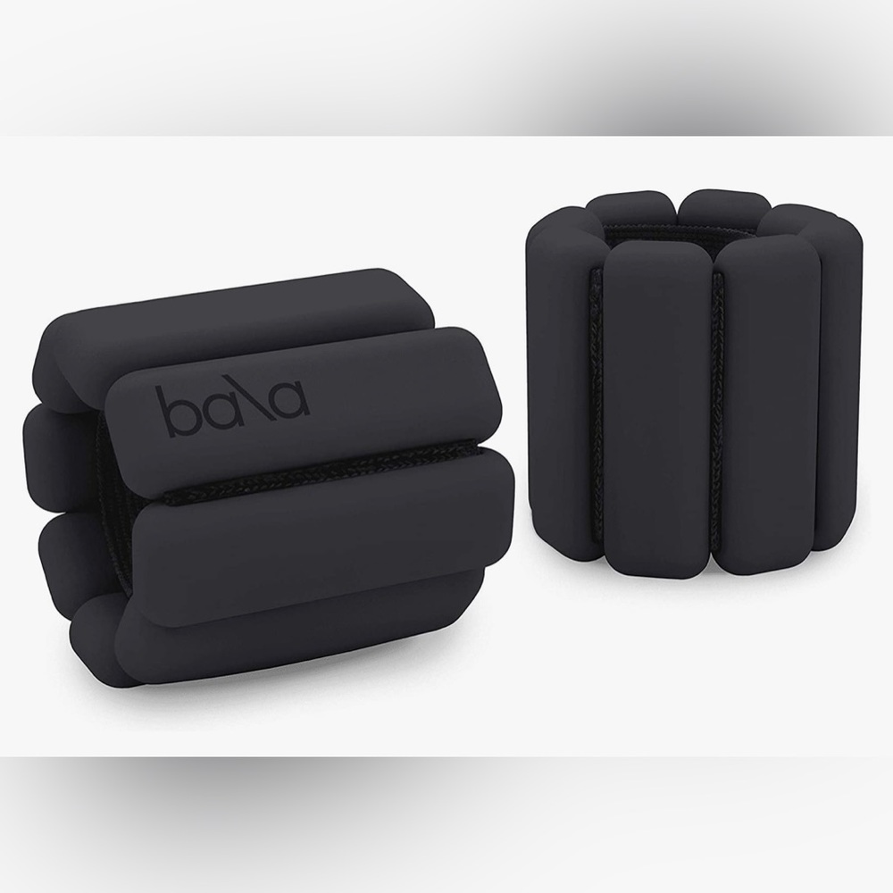 Bala Bangles for arm/wrist/ankle weights NIB - Charcoal Black